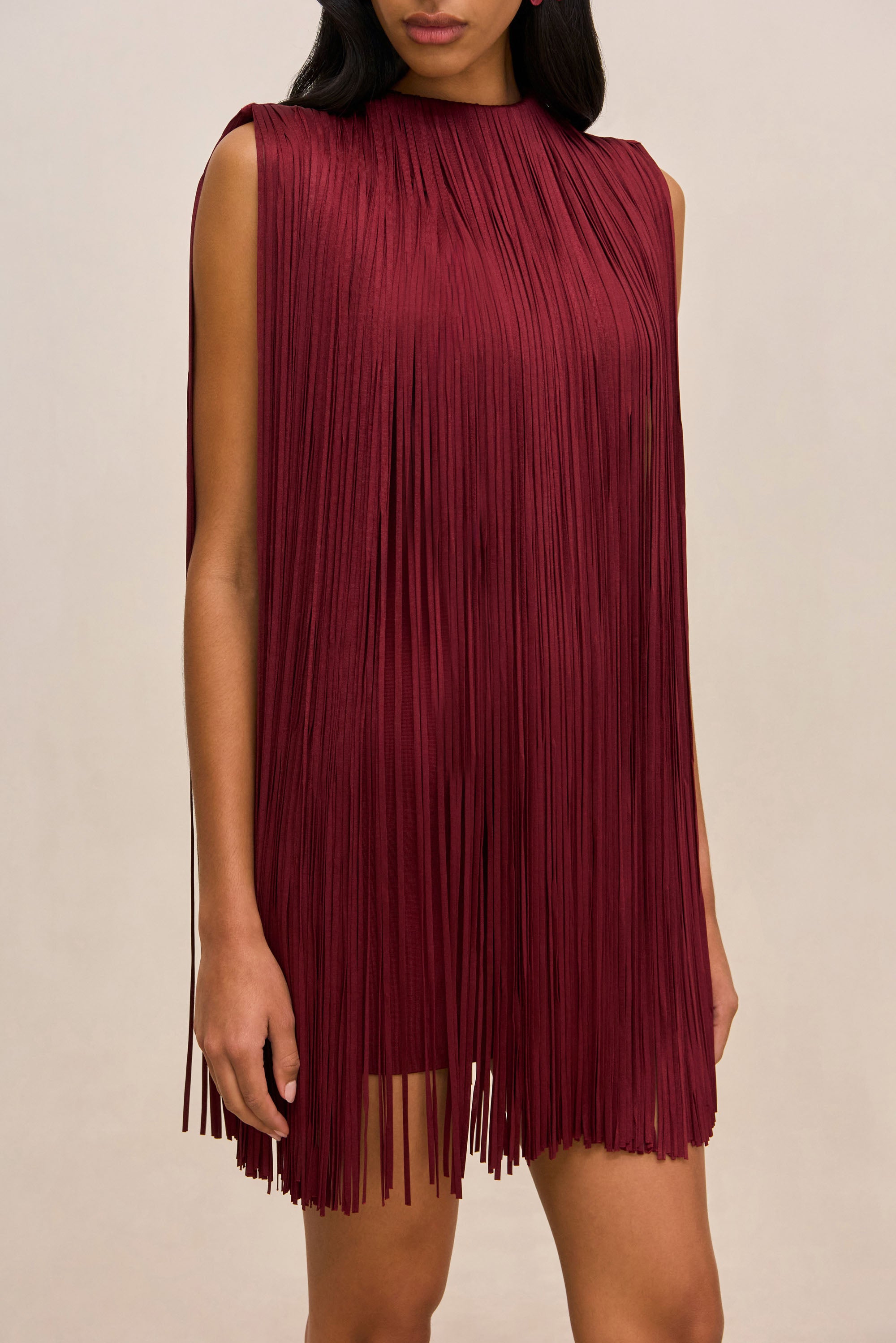 MONICA DRESS - WINTER PLUM