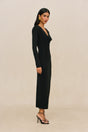OTTAVIA KNIT DRESS - BLACK