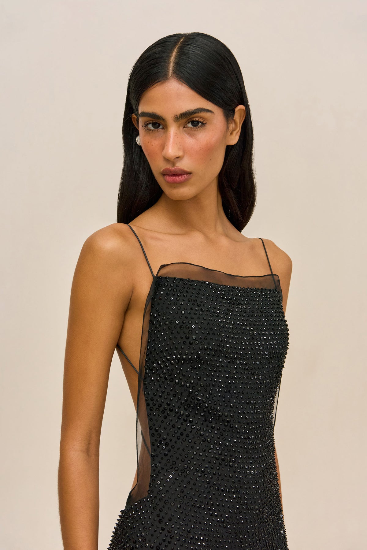 LYCIA GOWN - BLACK