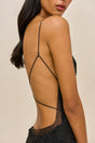 LYCIA GOWN - BLACK