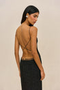 LYCIA GOWN - BLACK