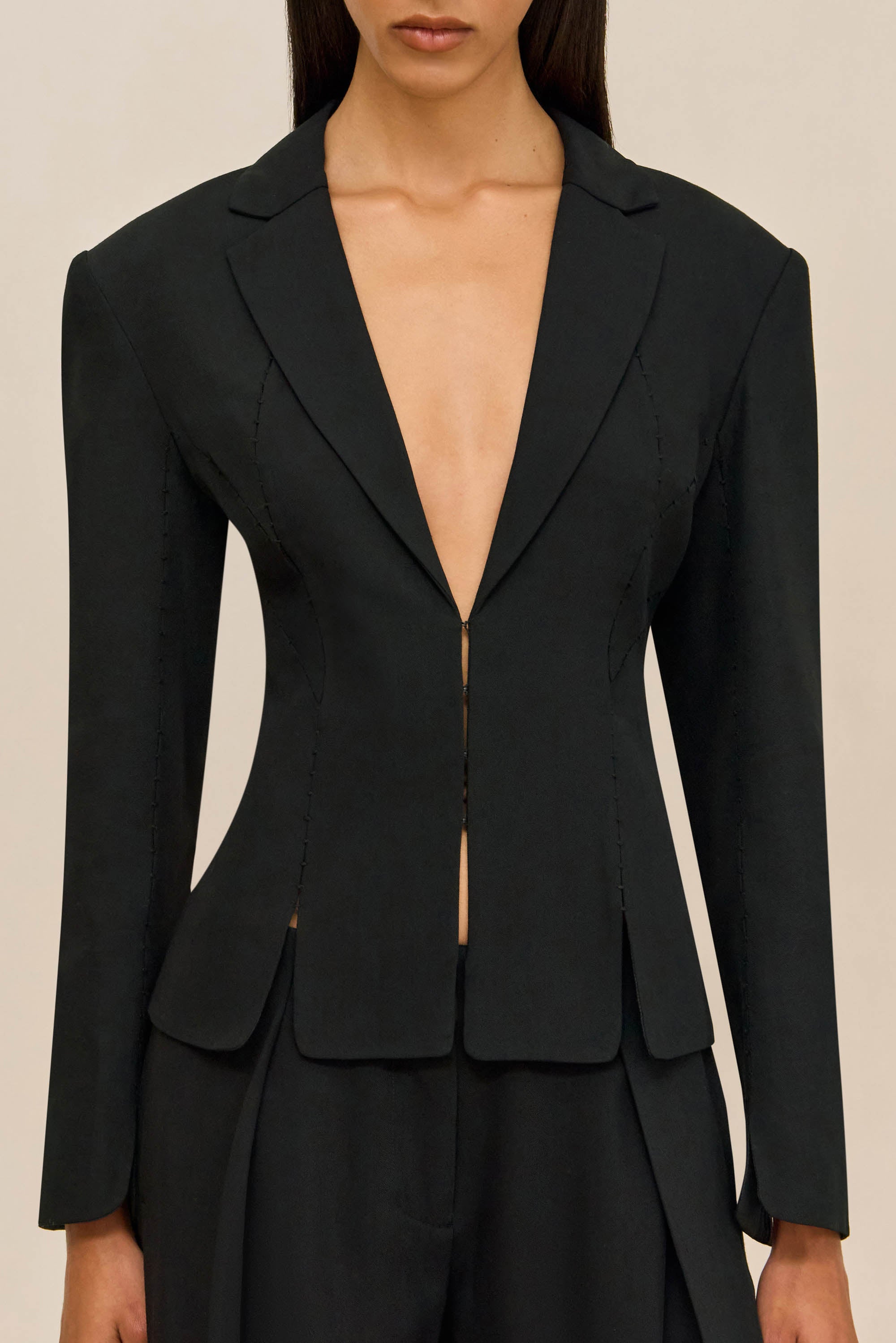 THORNE BLAZER - BLACK