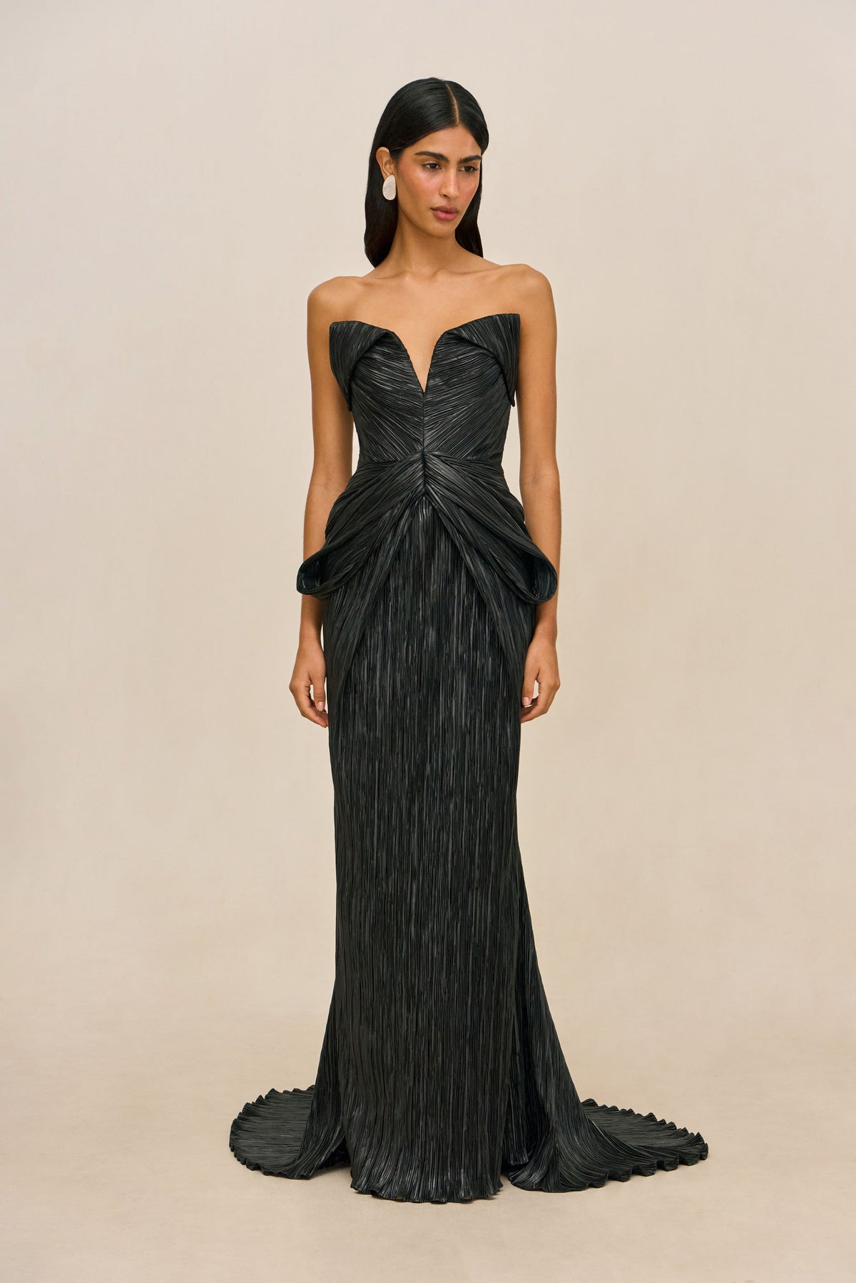 BREALIS GOWN - BLACK