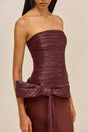 BELLORA TOP - BORDEAUX