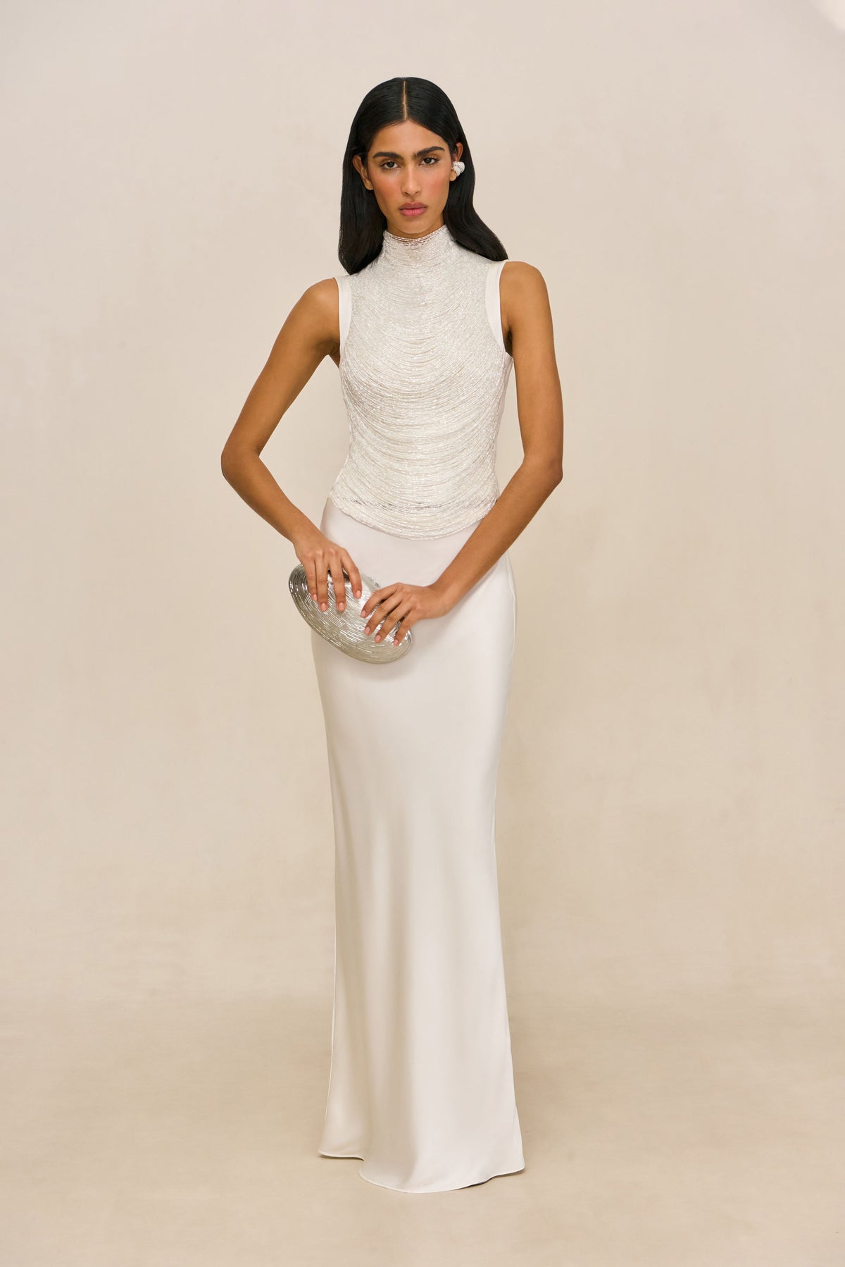 TARAJI TOP - OFF WHITE