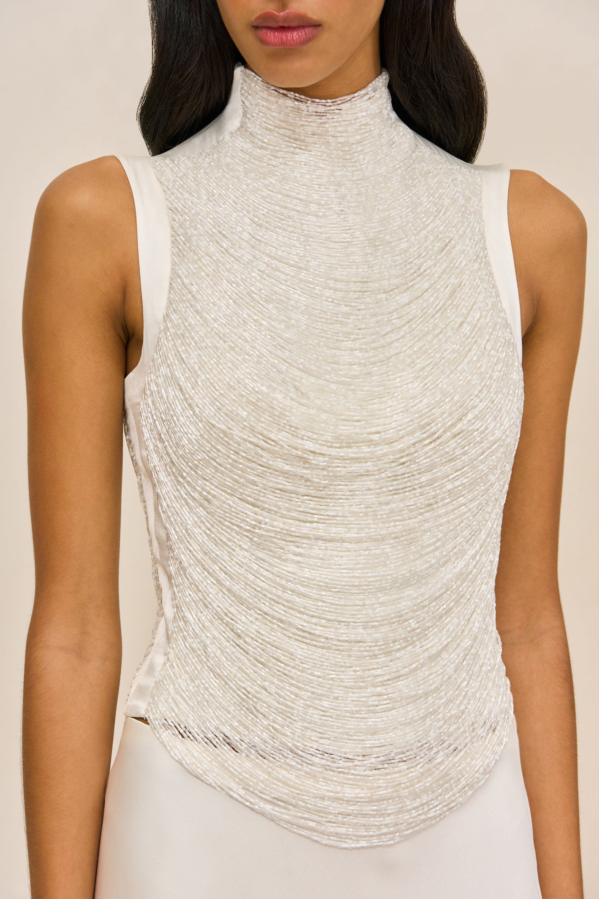 TARAJI TOP - OFF WHITE