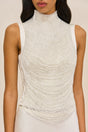 TARAJI TOP - OFF WHITE
