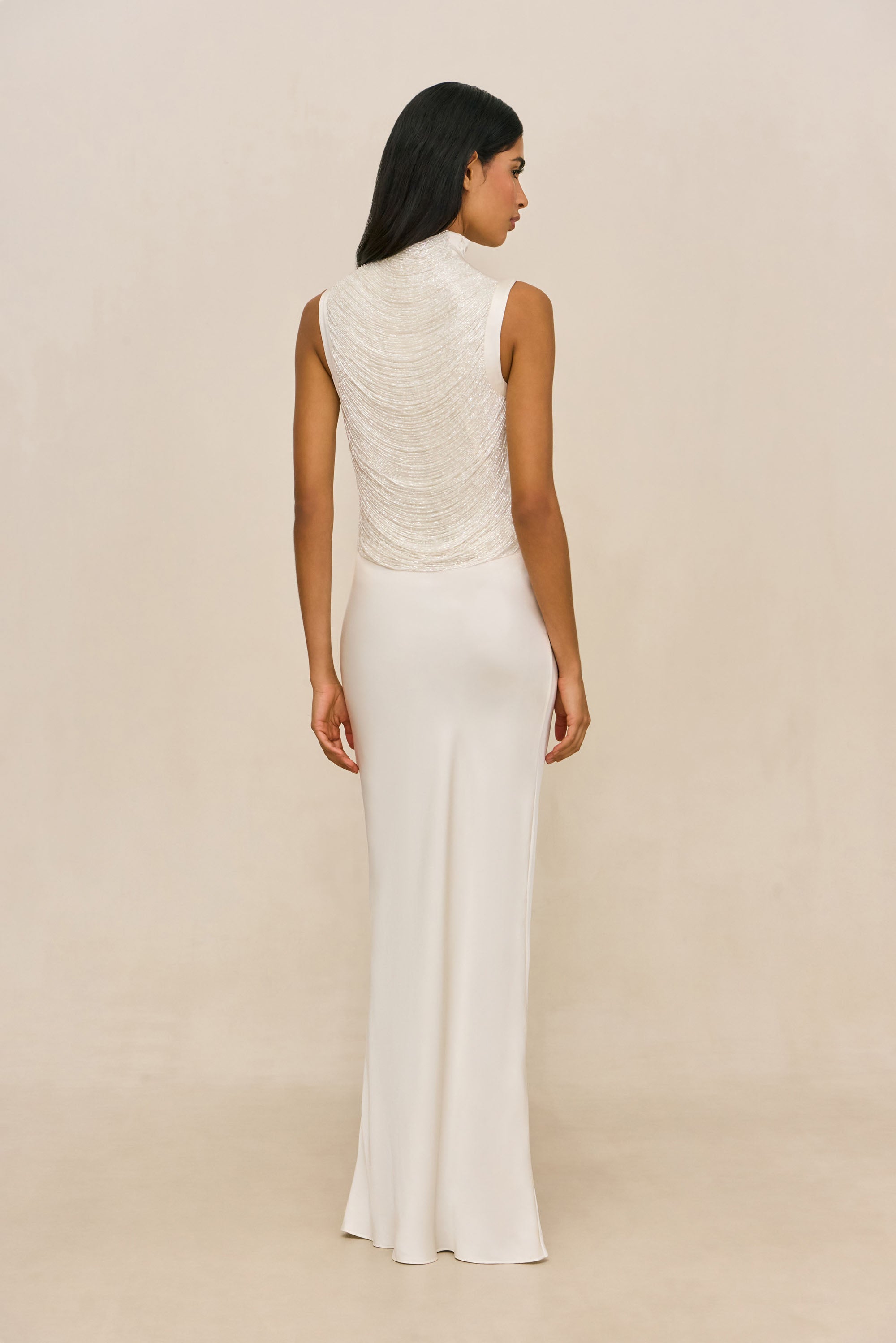 CHANTELLE SKIRT - OFF WHITE