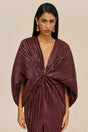 JUNONIA DRESS - BORDEAUX