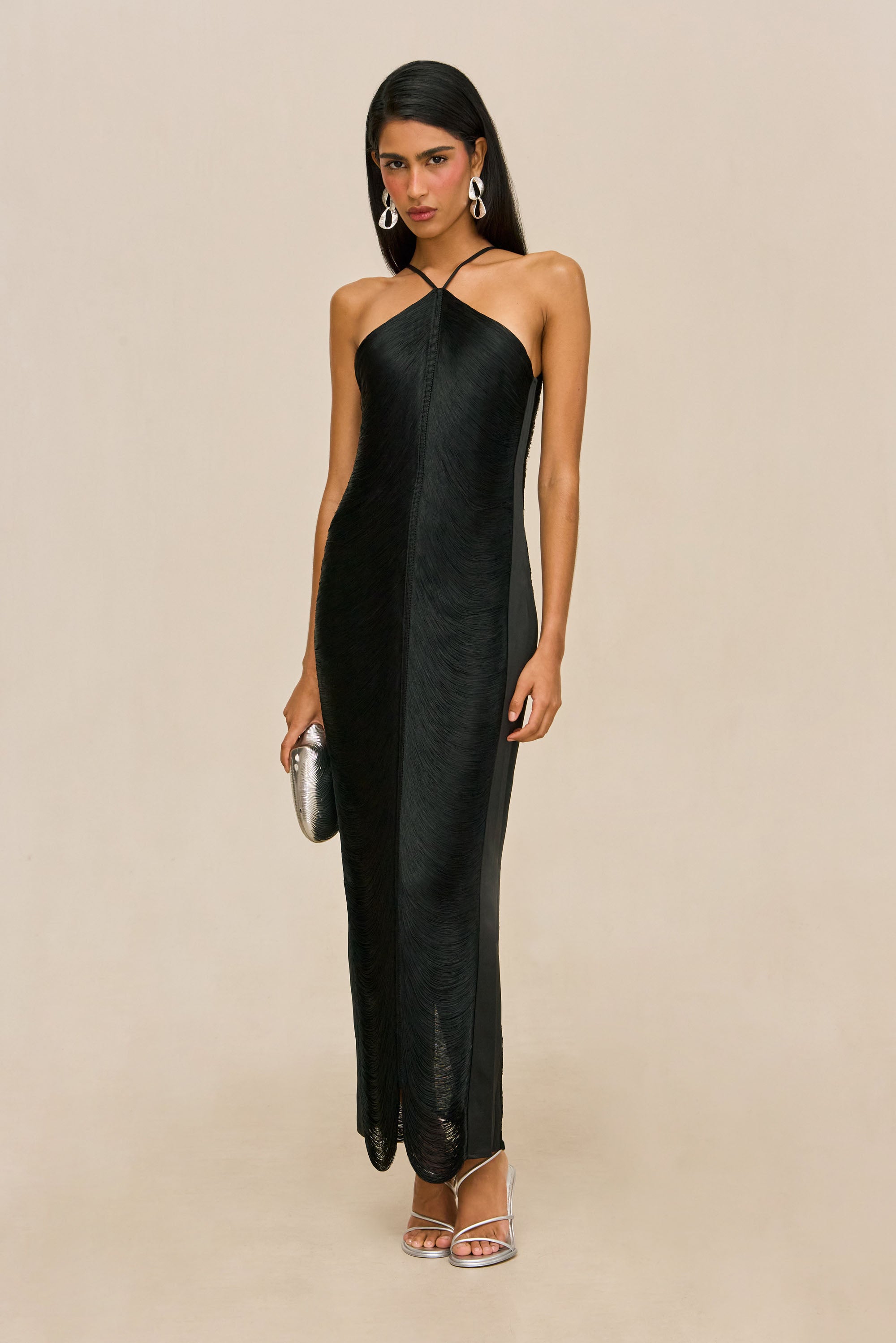 RENATA GOWN - BLACK