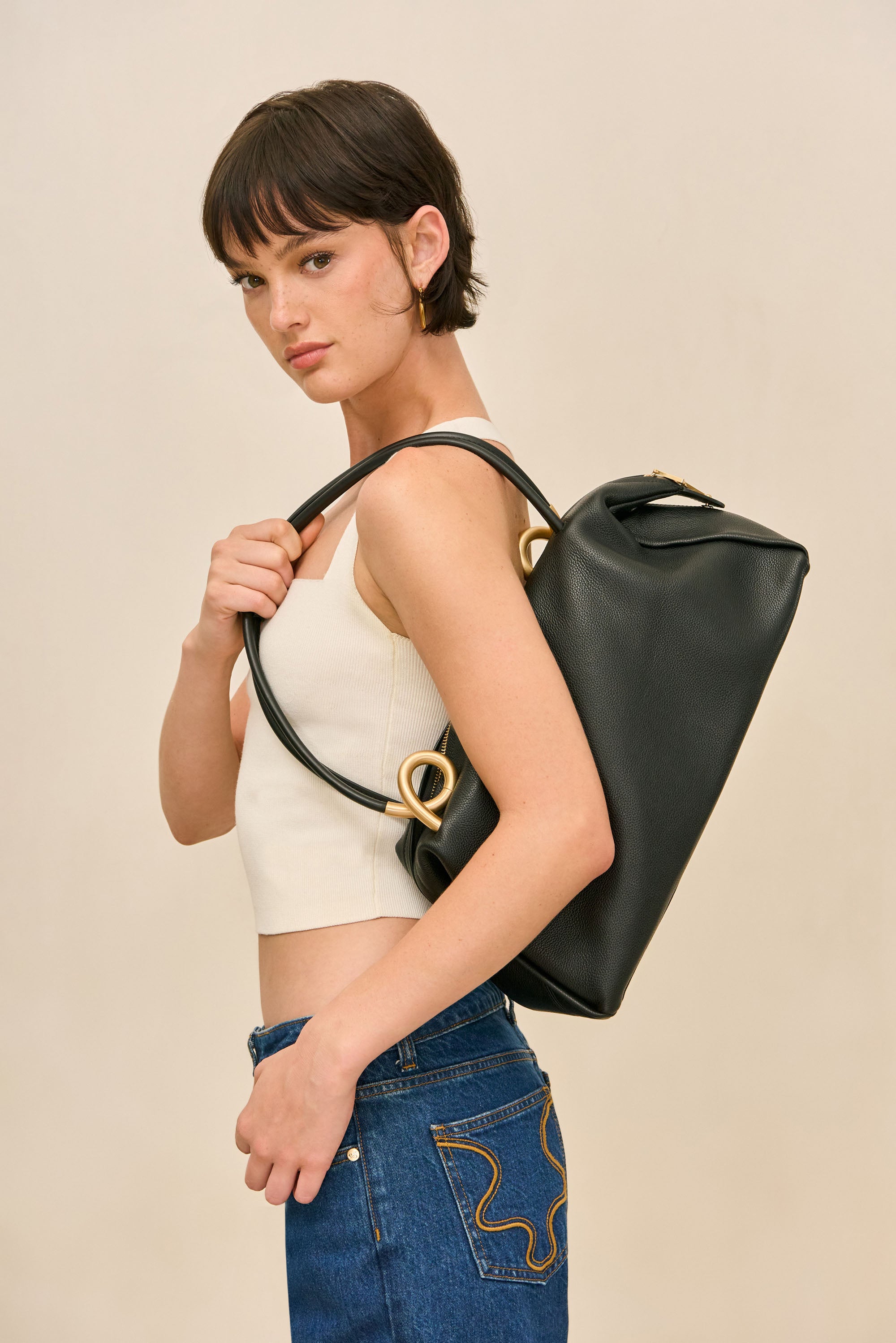 AZARIAH SATCHEL - BLACK