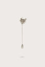 CALLA BLAZER PIN - MATTE NICKEL