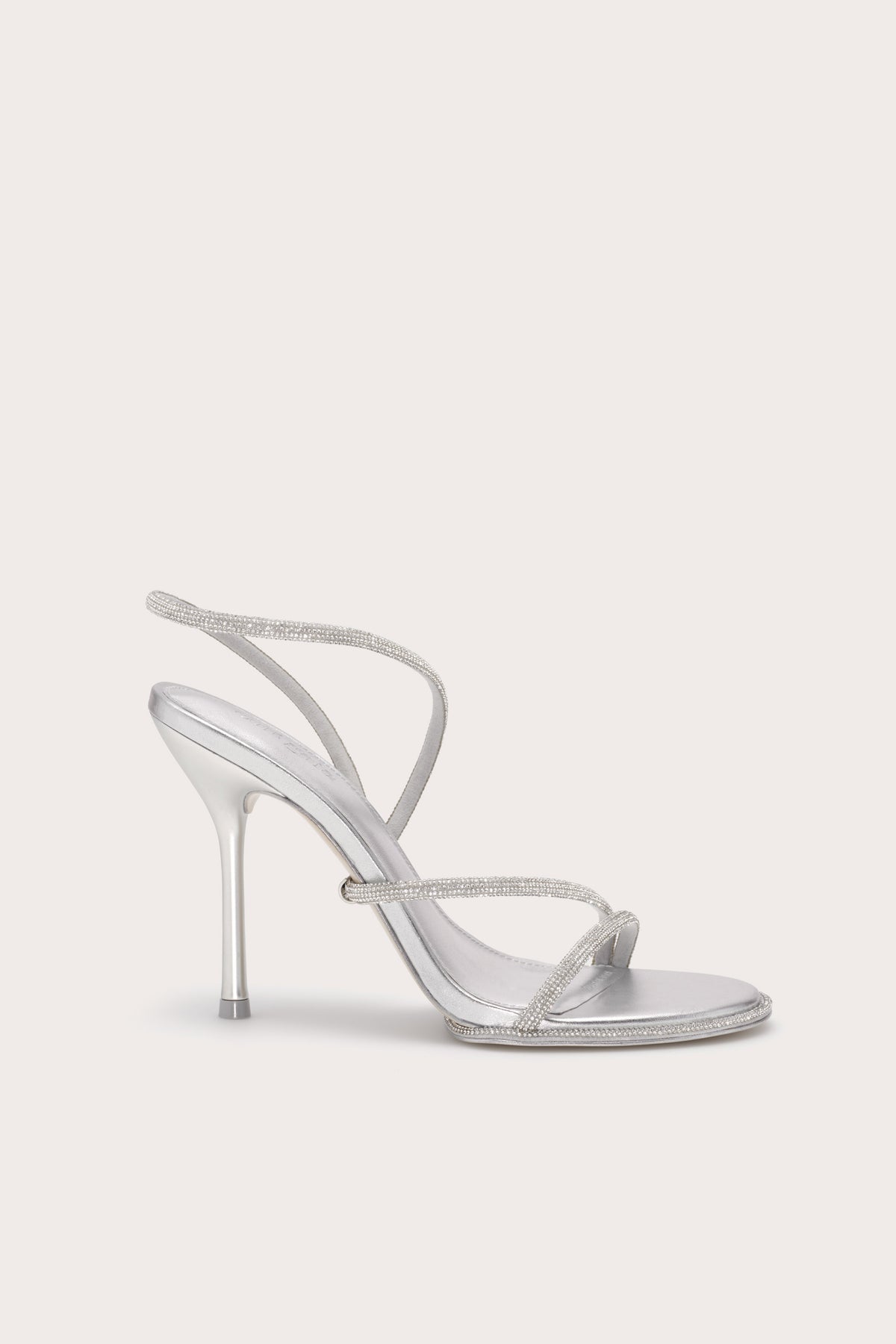 CANDACE RHINESTONE SANDAL - CLEAR