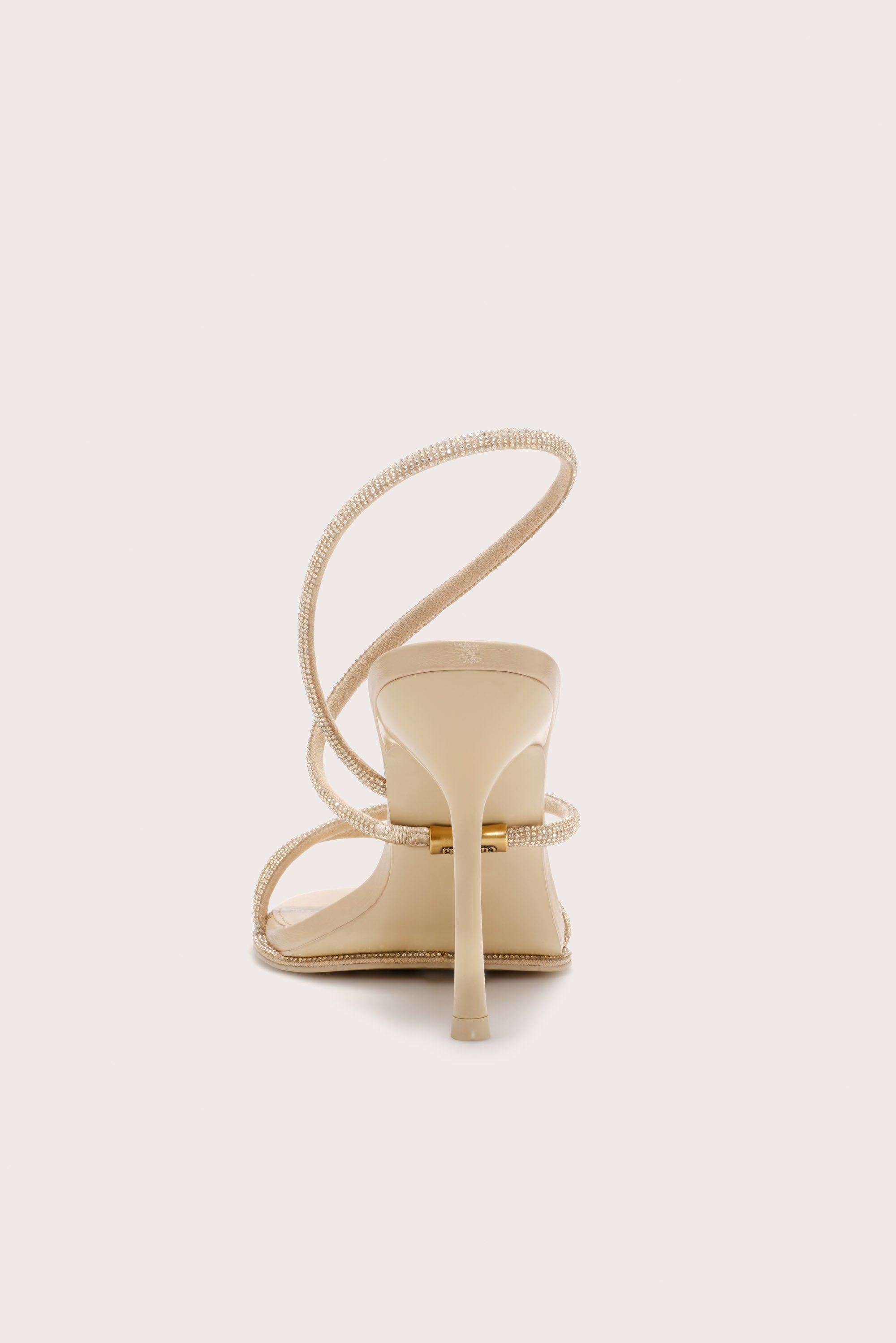 CANDACE RHINESTONE SANDAL - SAND DOLLAR