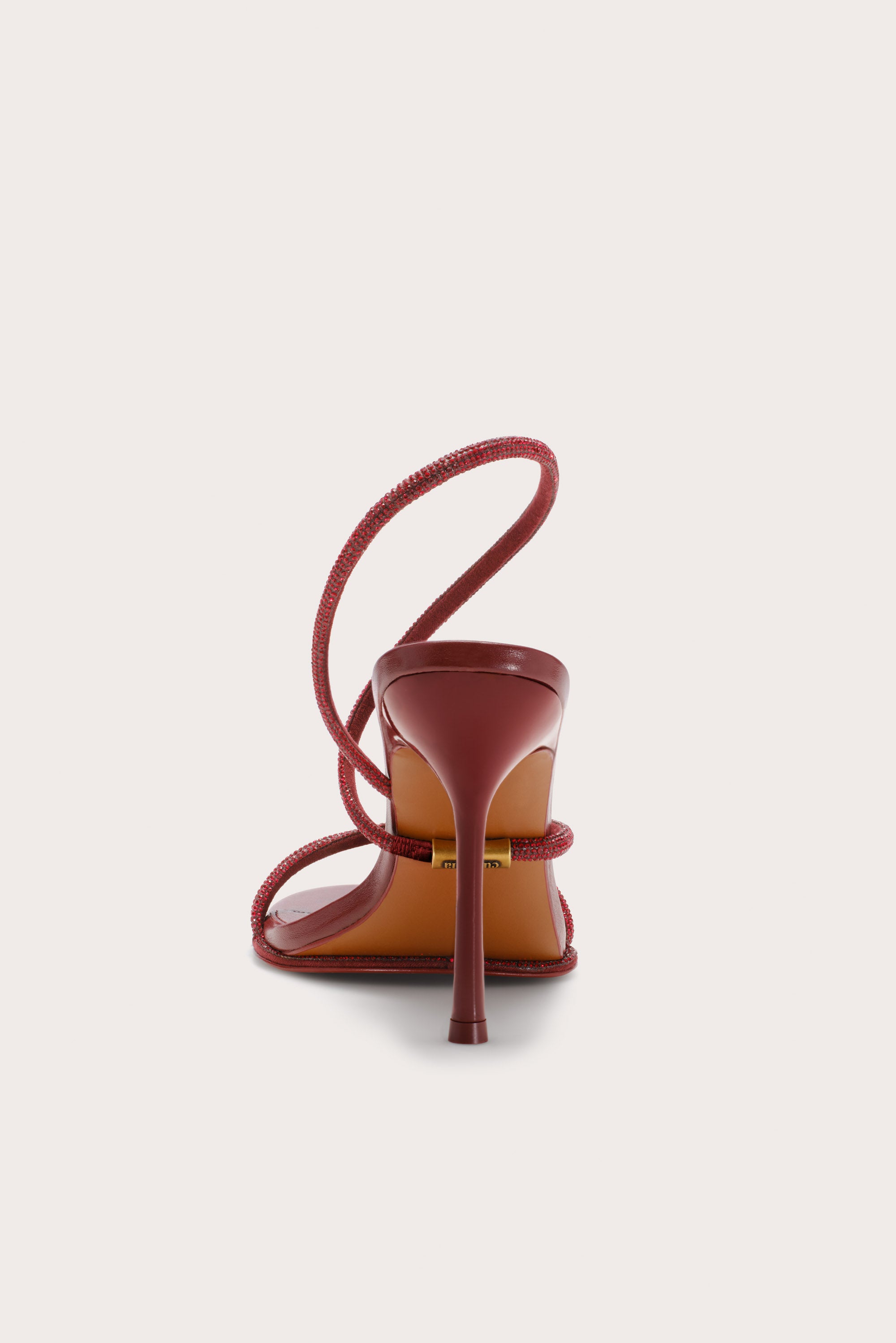 CANDACE RHINESTONE SANDAL - WINTER PLUM