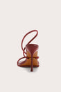 CANDACE RHINESTONE SANDAL - WINTER PLUM