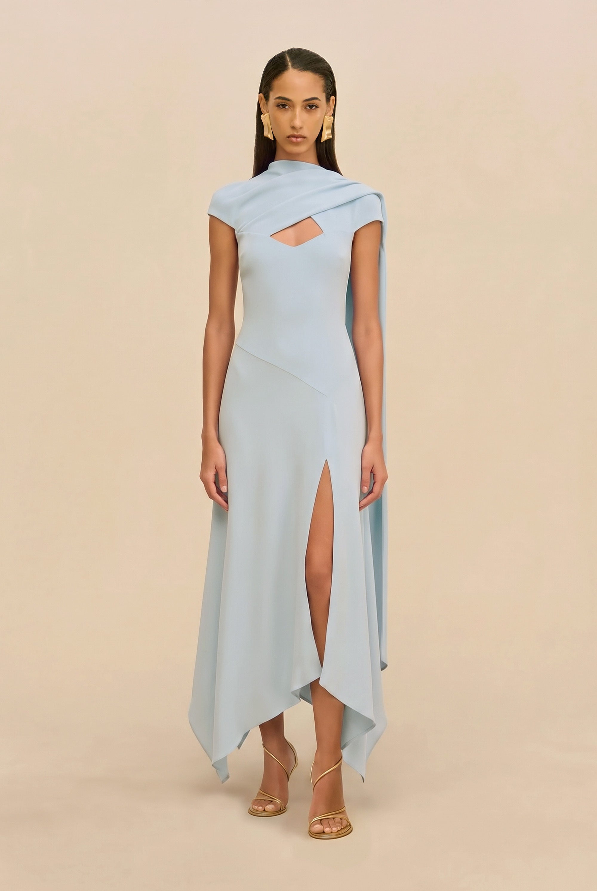 CECILY DRESS - COASTAL