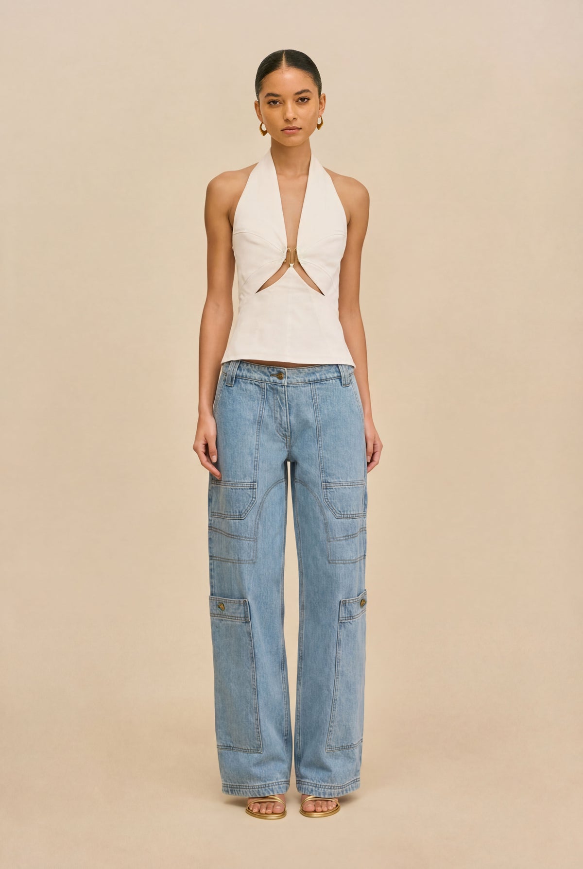 ELORAE TOP - OFF WHITE