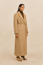 EMM COAT - CAMEL