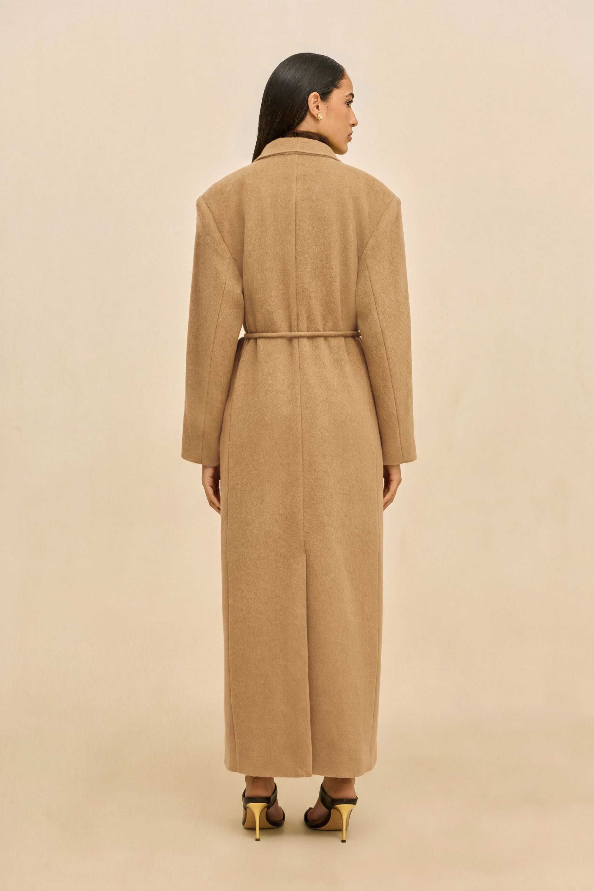 EMM COAT - CAMEL