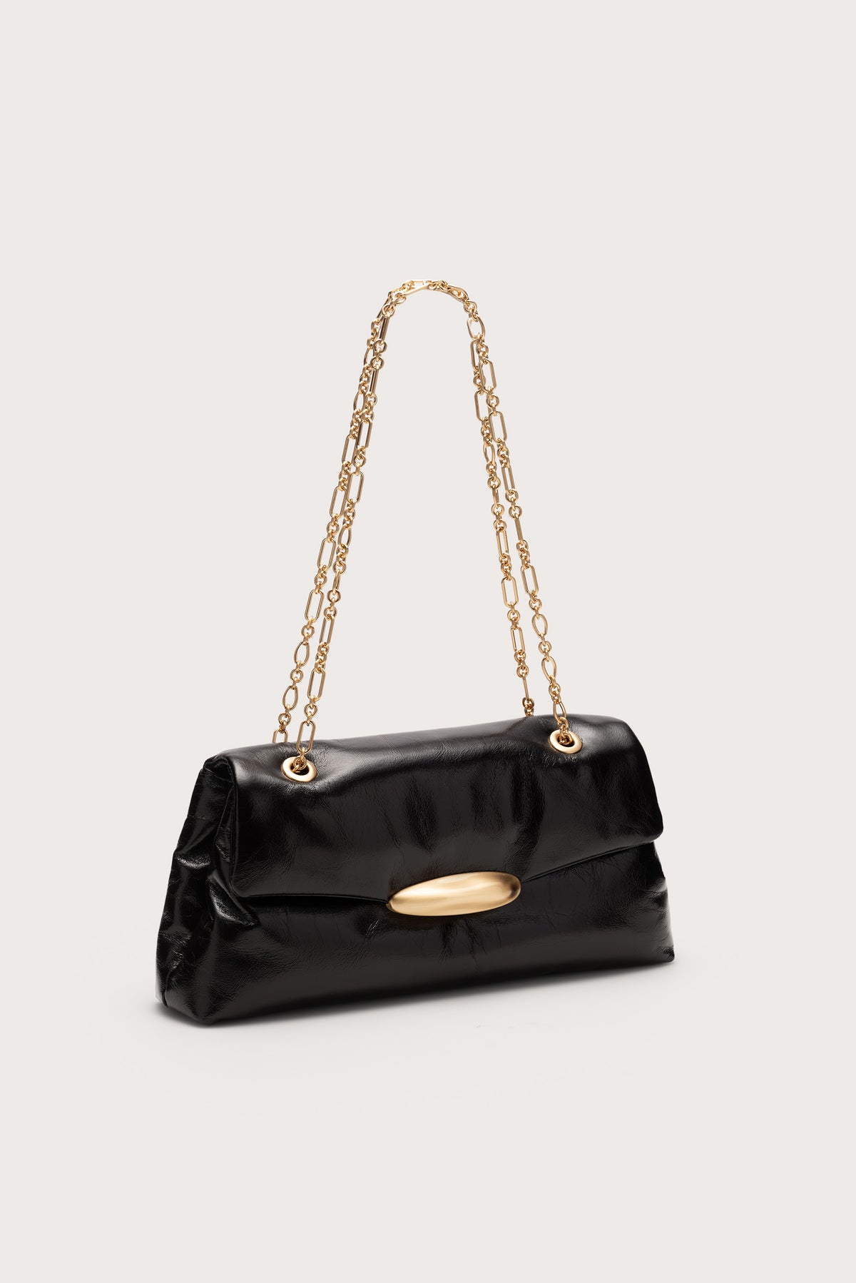 FIORE CONVERTIBLE CROSSBODY BAG - BLACK