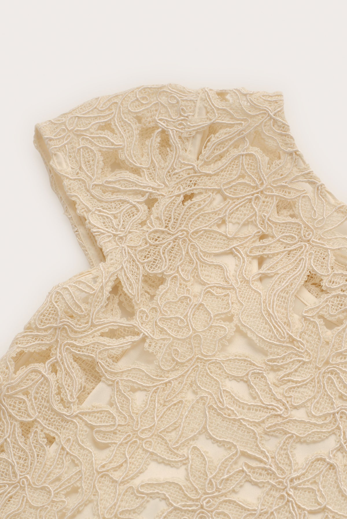 KIDS FLORENNE DRESS - OFF WHITE