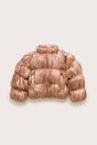 KIDS FRANNIE CONVERTIBLE JACKET - PETAL METALLIC
