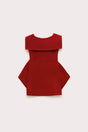 KIDS NADYA DRESS - MERLOT