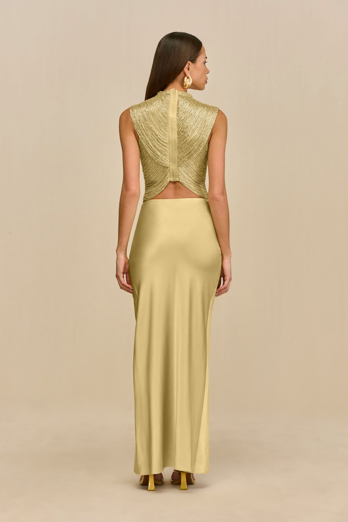 HAISLEY TOP - LIGHT GOLD