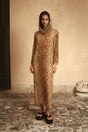 GAIANNE COVER UP DRESS - CHEETAH