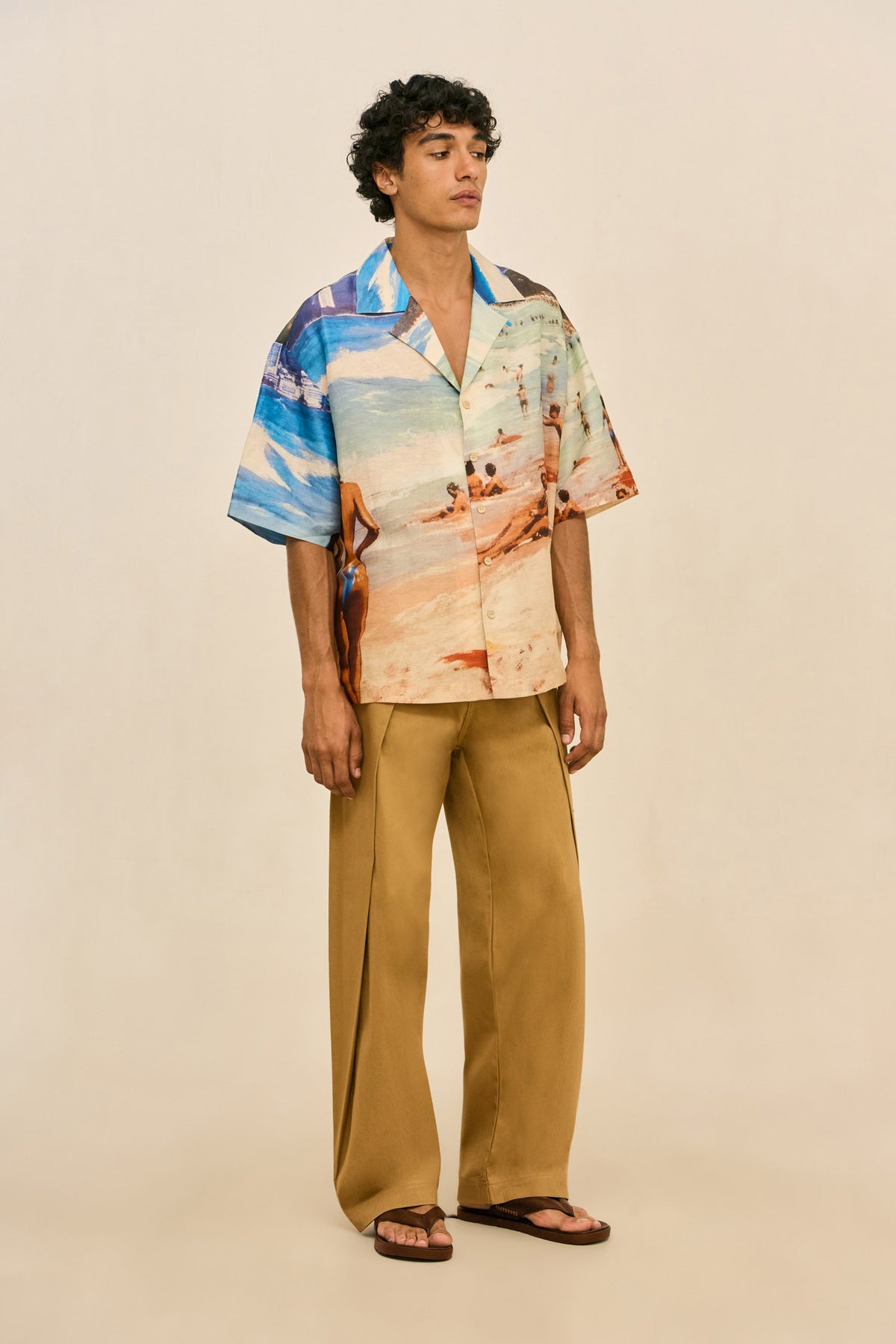 NINO PANT - TAUPE