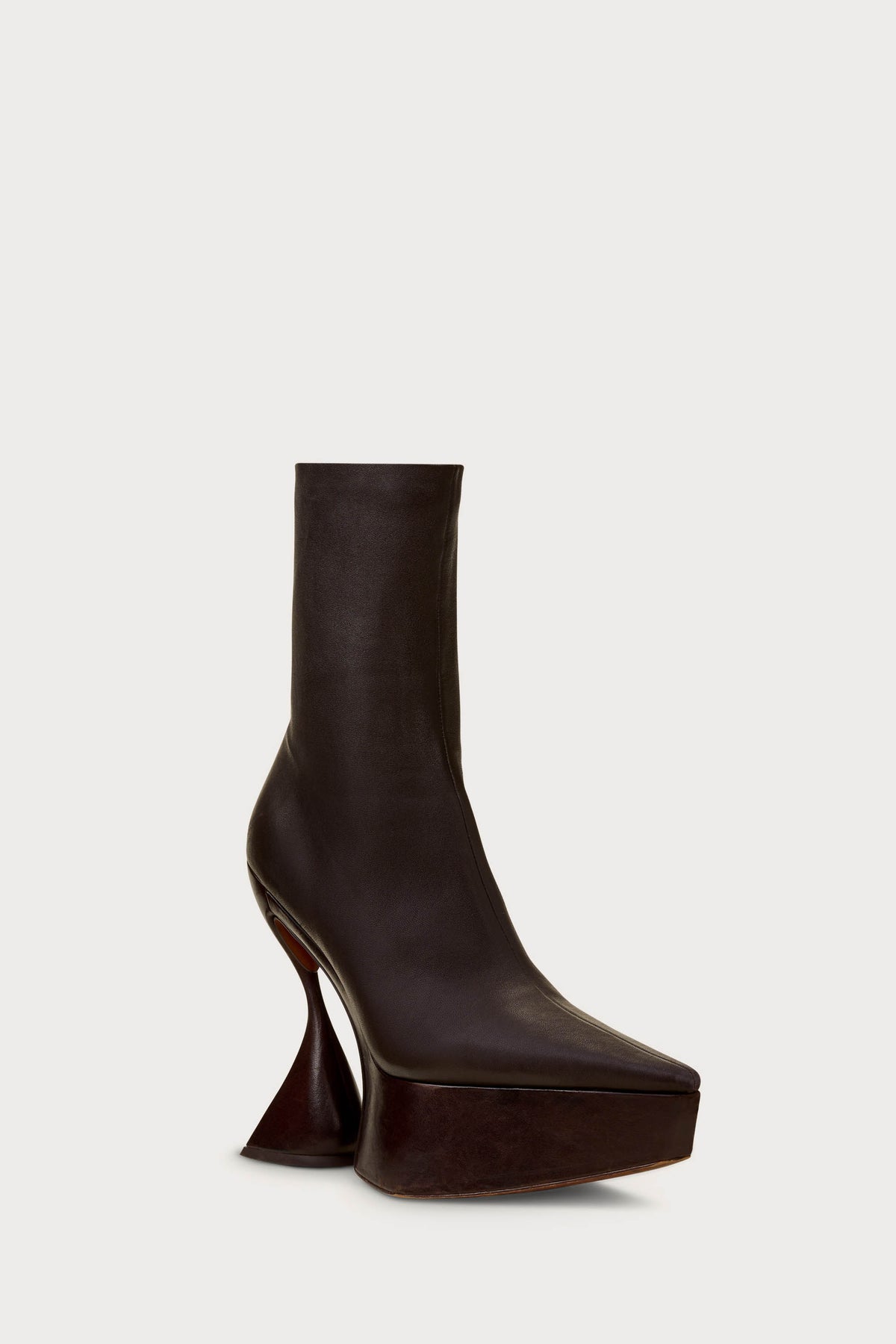 KAMARI PLATFORM BOOT - ESPRESSO
