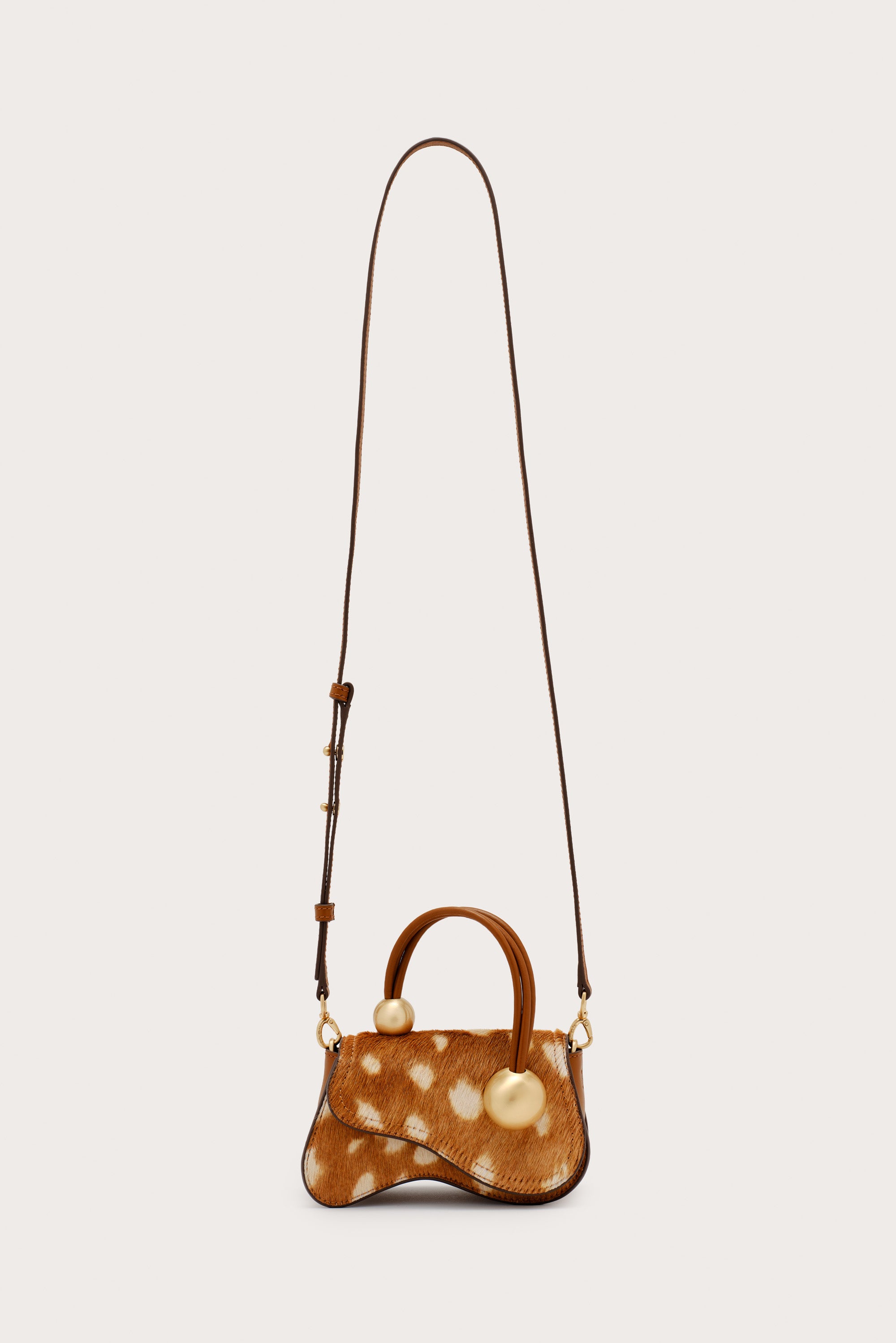 KAZIA NANO CROSSBODY BAG - CERVINO