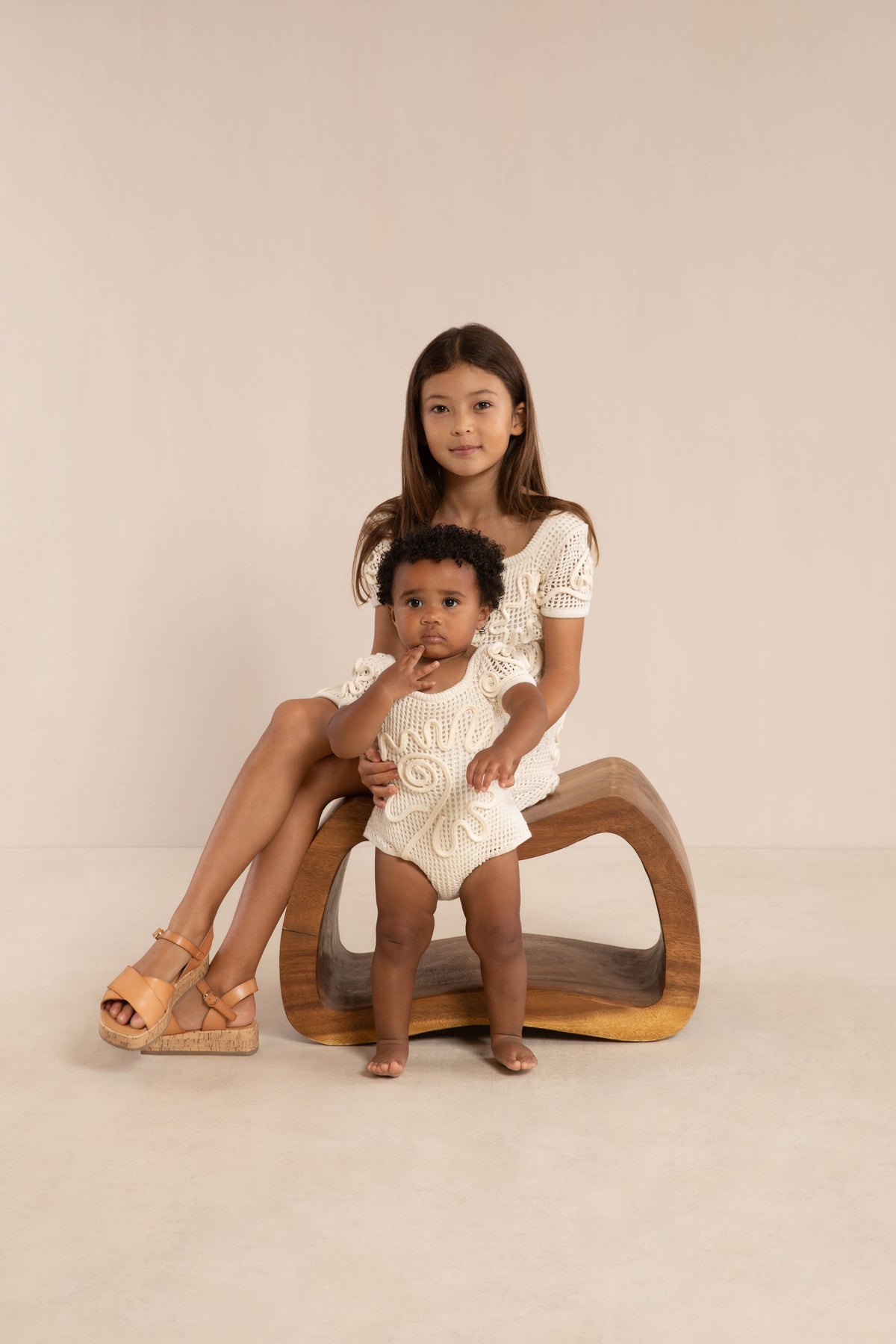 BABY NISSA JUMPSUIT - OFF WHITE