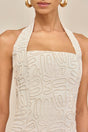 TYRISHA DRESS - OFF WHITE MULTI