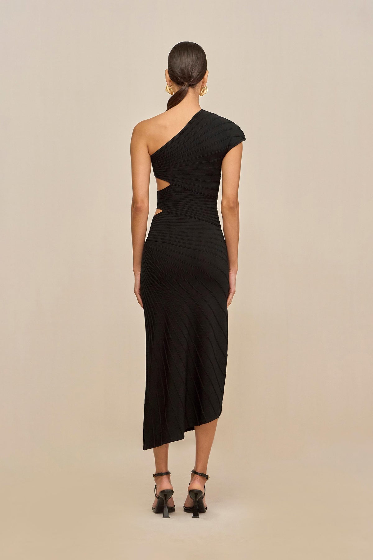 LURENZ KNIT DRESS - BLACK