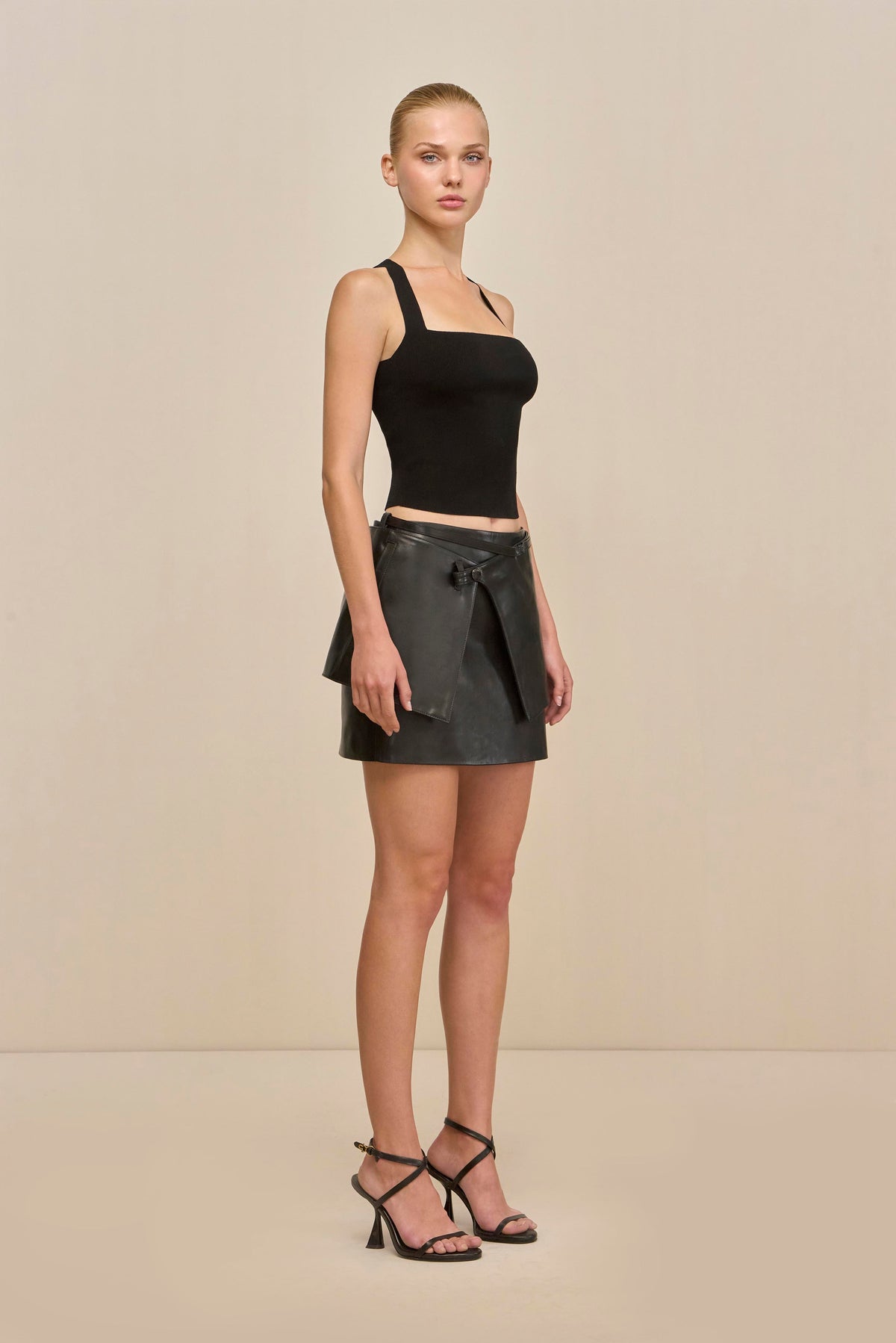 QUENTIN SKIRT - BLACK
