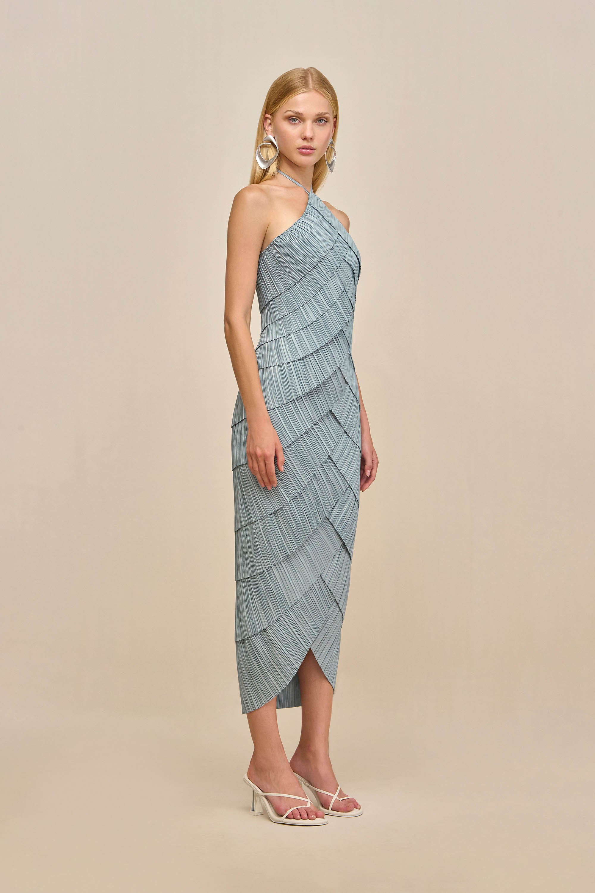 PATRIZIA DRESS - CELADON