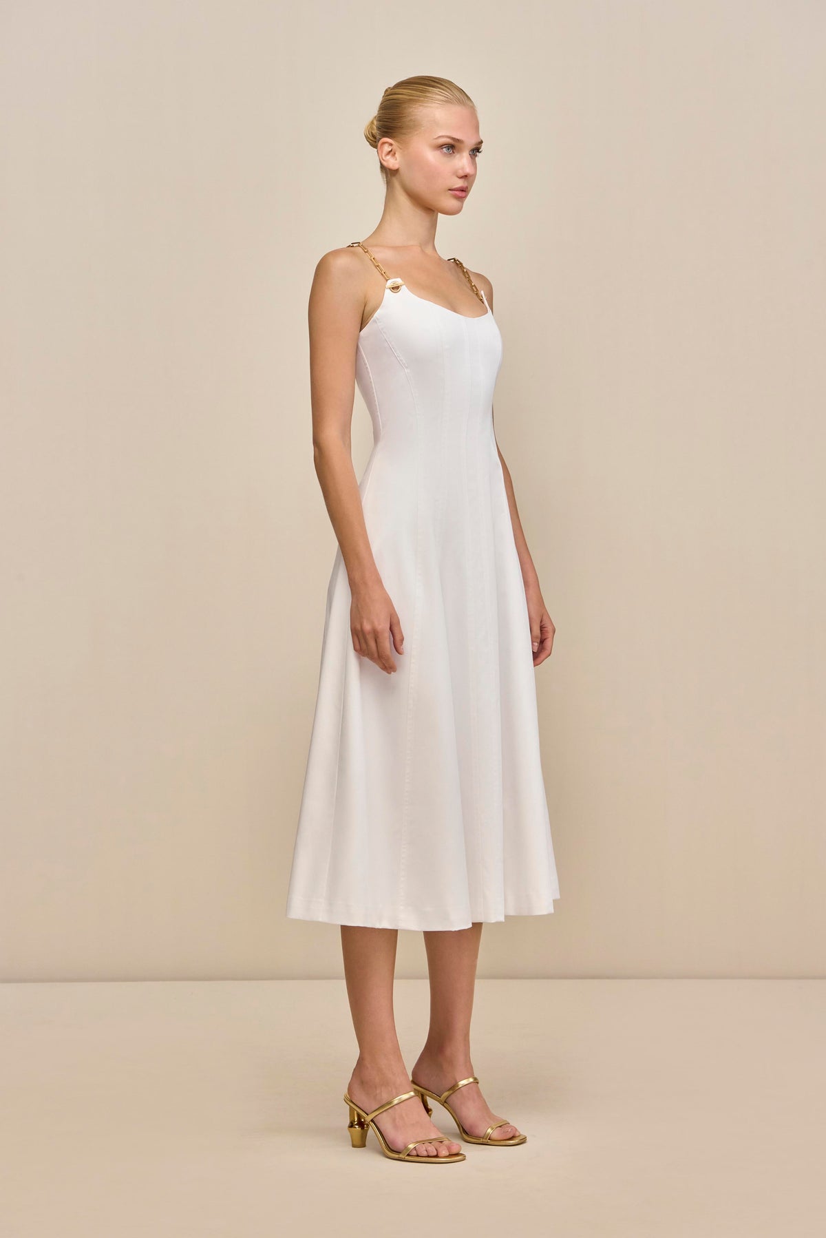 KENDRA DRESS - OFF WHITE