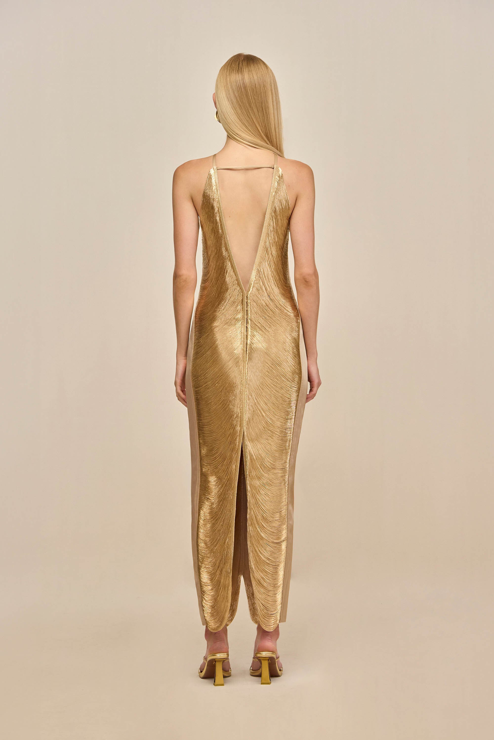 RENATA GOWN - LIGHT GOLD