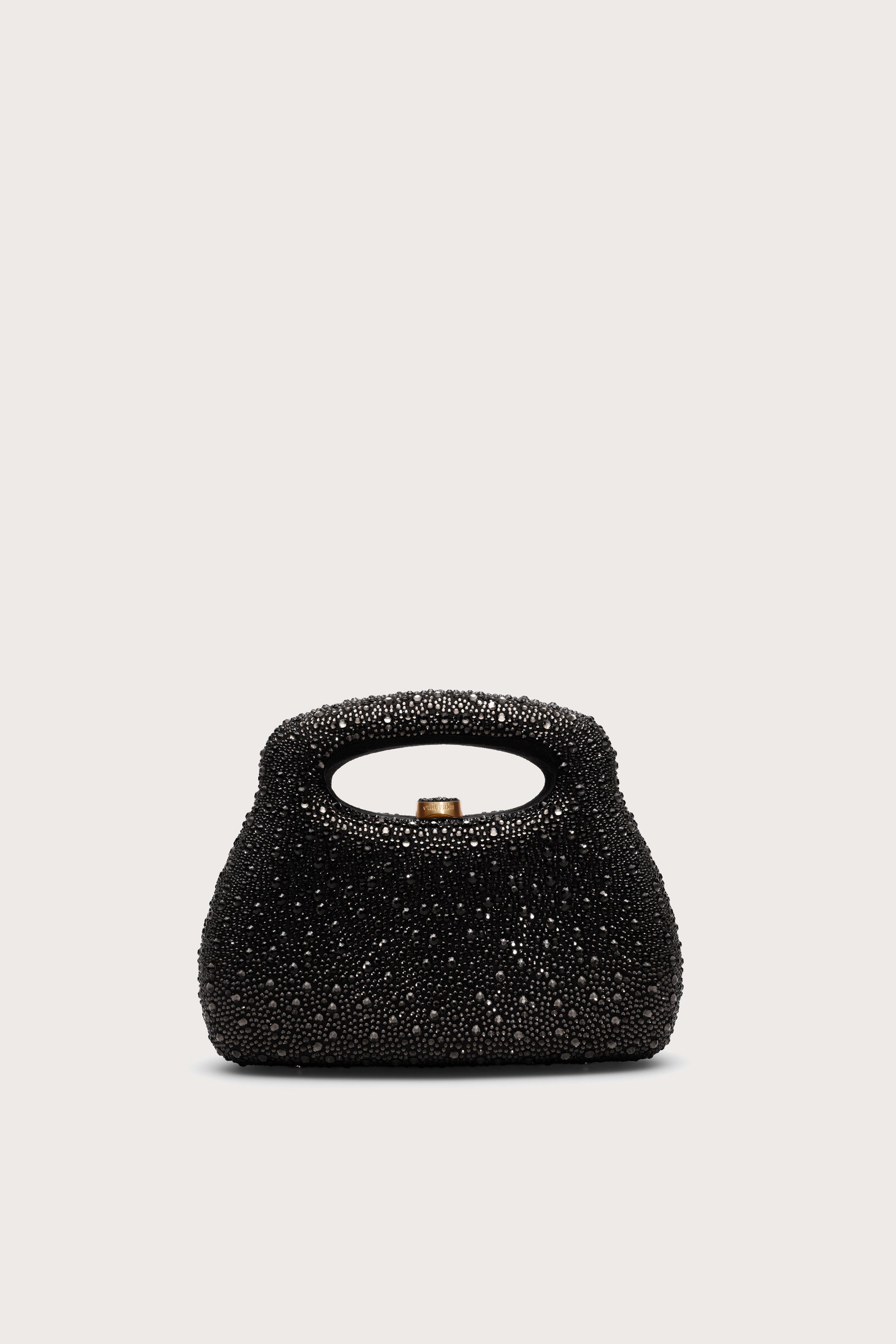MIMI RHINESTONE BAG - BLACK