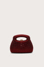 MIMI RHINESTONE BAG - WINTER PLUM