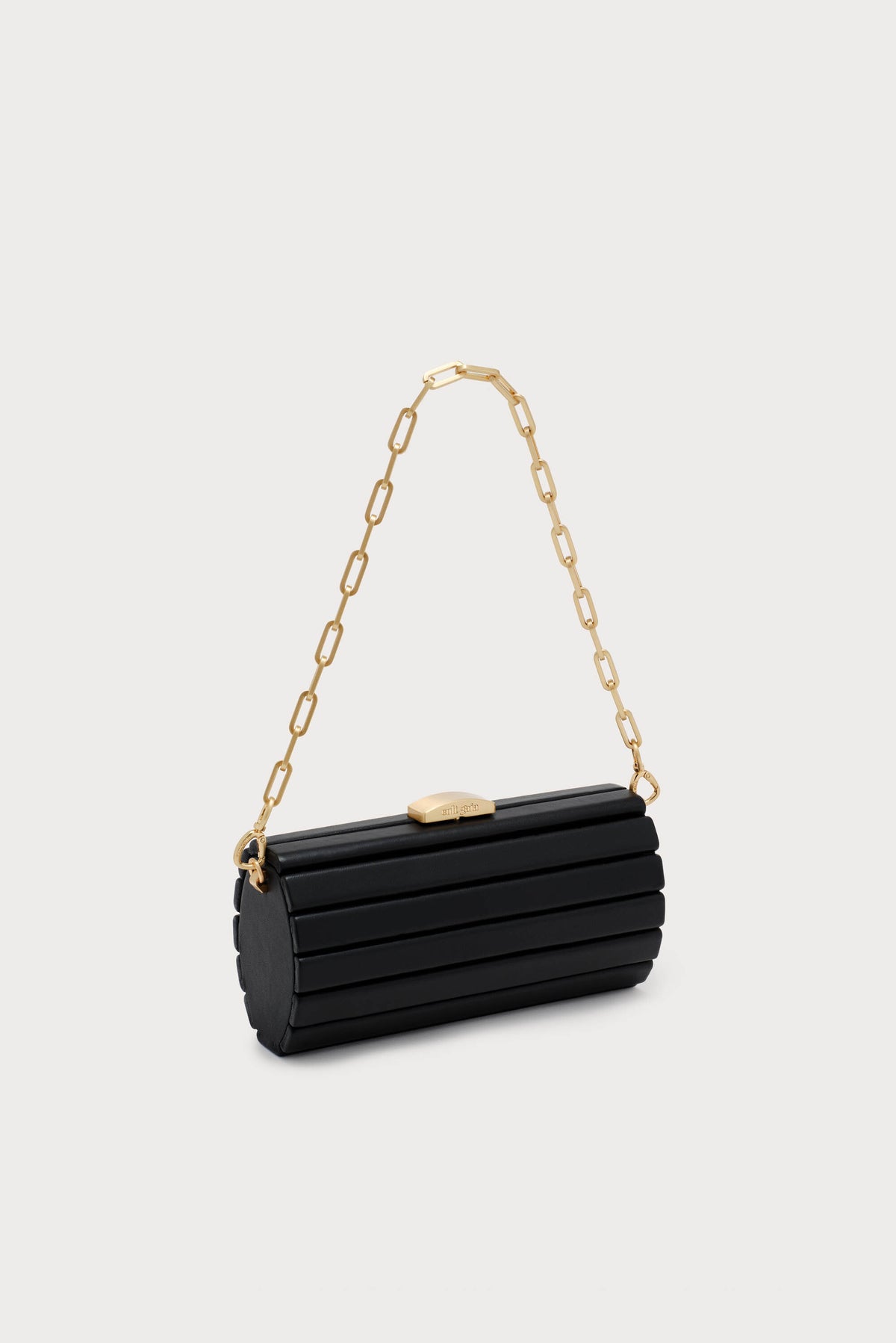 MINI ROLIE POLIE CLUTCH - BLACK