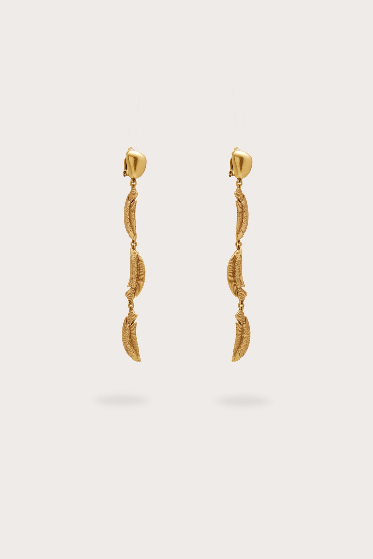 NEEMO TRIO EARRING - ANTIQUE BRASS