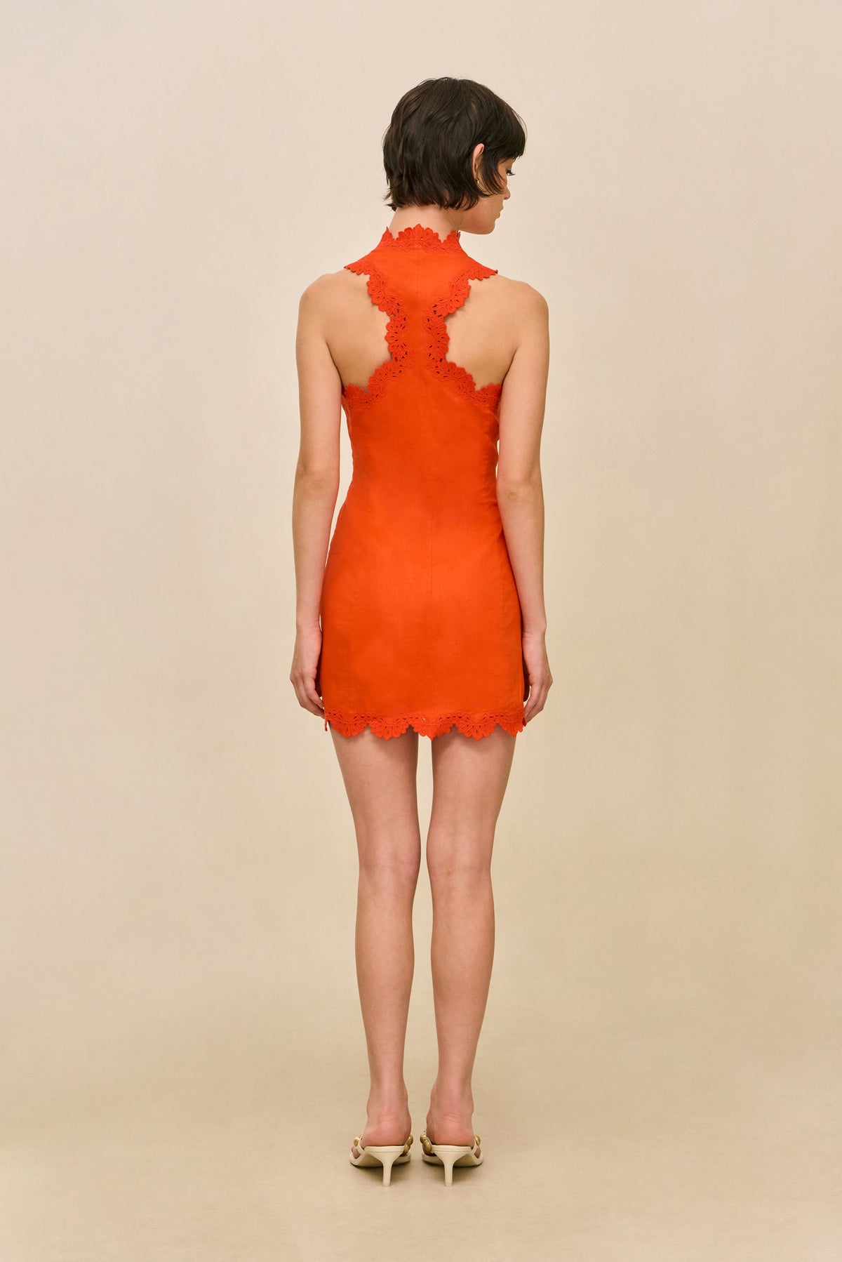 DERRY DRESS - TANGELO