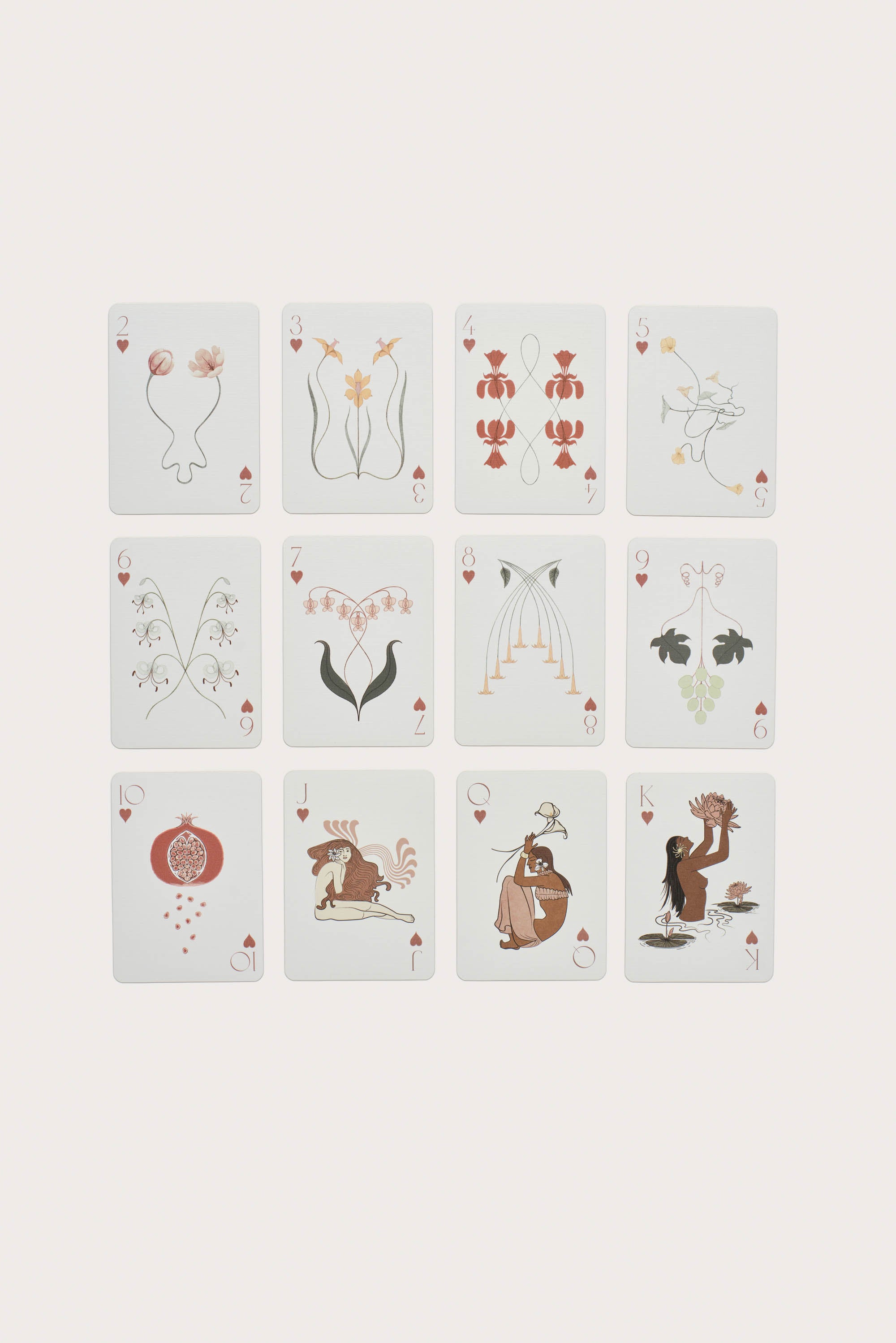 LEO PLAYING CARDS - SEAFOAM