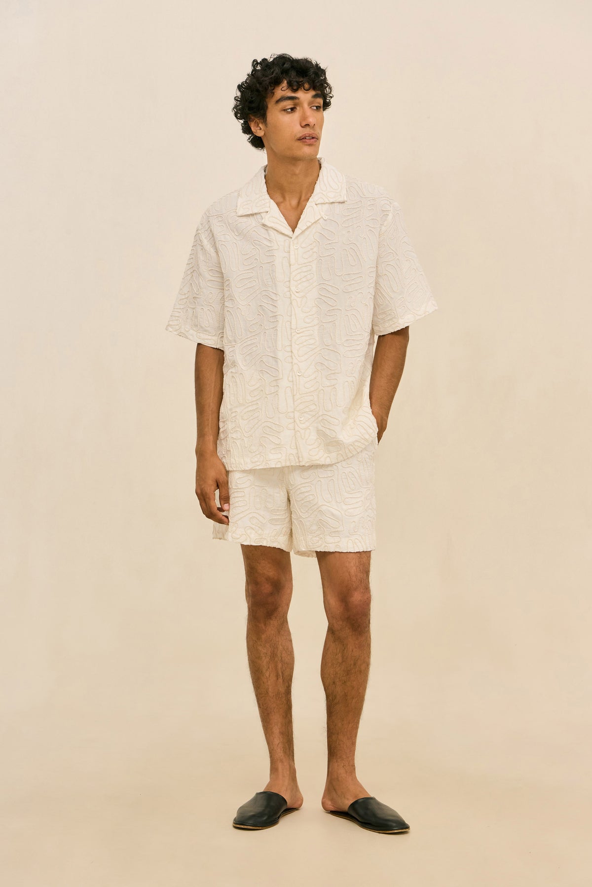RYAN SHIRT - OFF WHITE MULTI