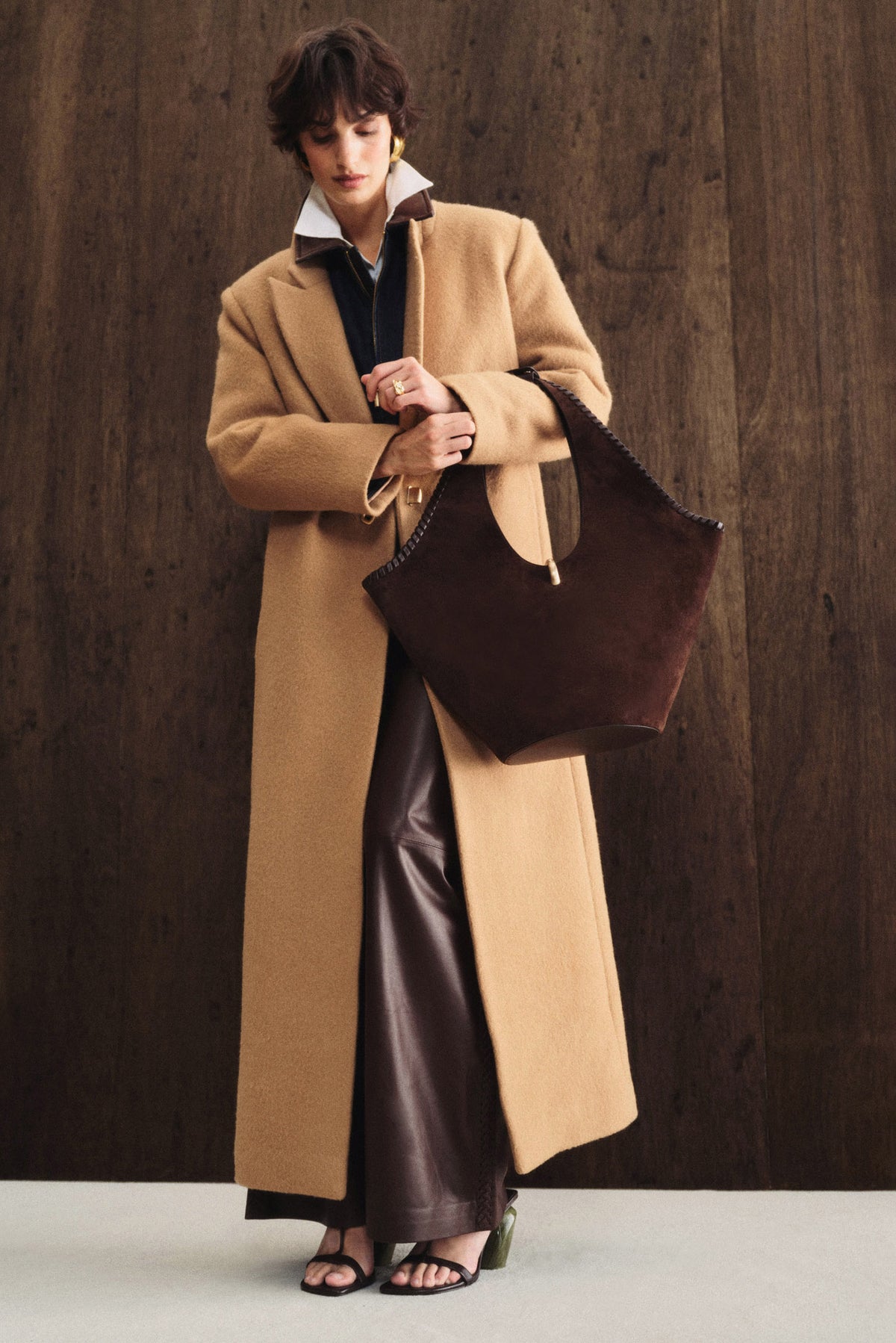 EMM COAT - CAMEL