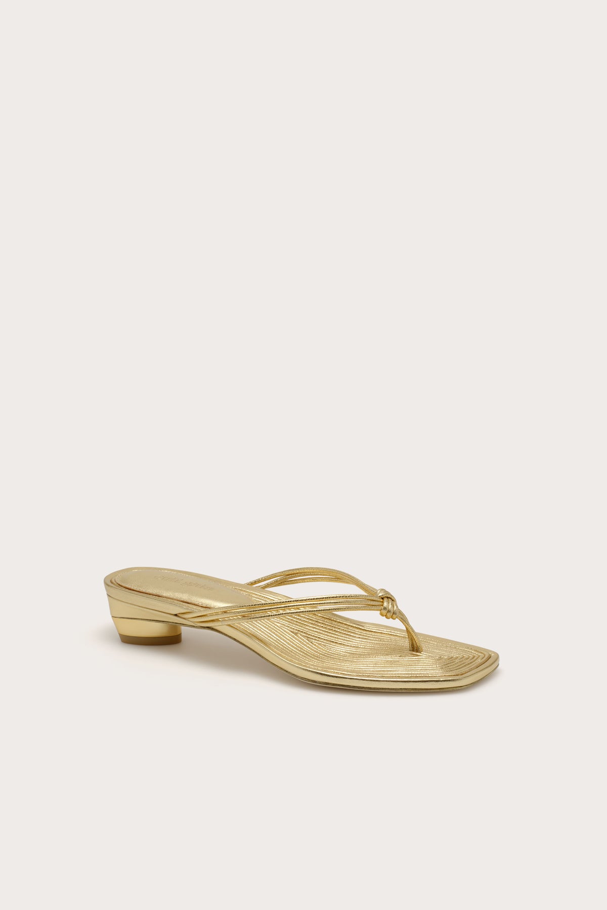 SKYLAR SANDAL - BRASS