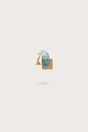 UNA EARRING - IBIZA TURQUOISE